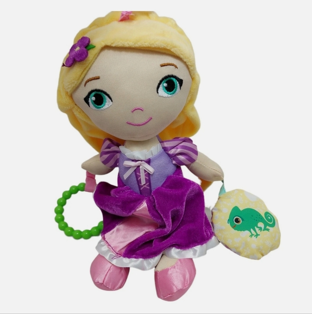 10” Disney Baby Rapunzel Activity Toy Doll Plush 0+ Tangled Kids Preferred